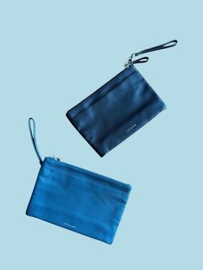 (2) NWOT Love & Lore Wristlets - Black and Teal